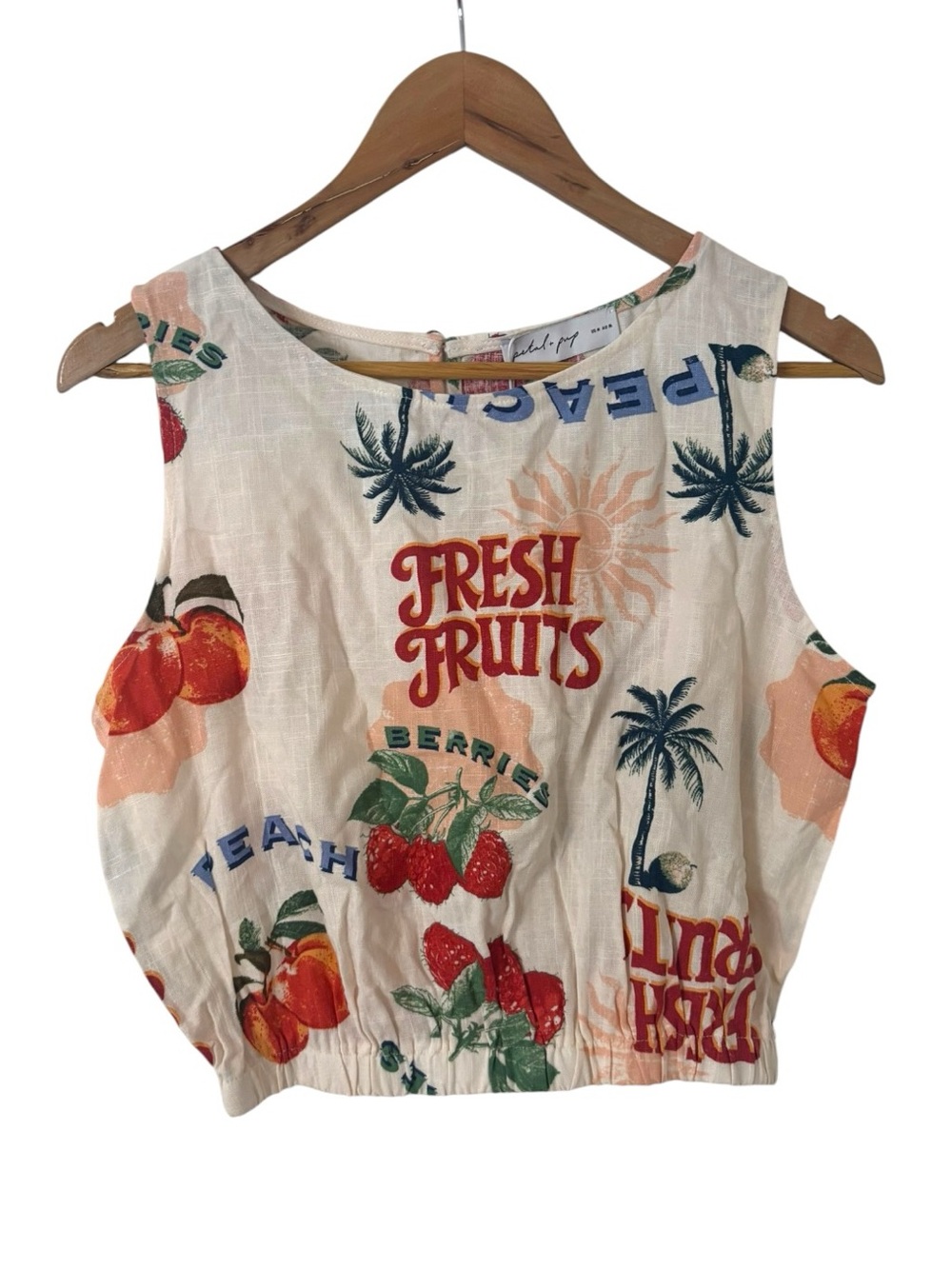 Petal & Pup Tutti Frutti Bubble Hem Tank and Skort Set - Picture 2 of 6